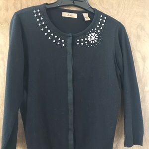 Black vintage cardigan